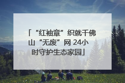 “红袖章”织就千佛山“无废”网 24小时守护生态家园