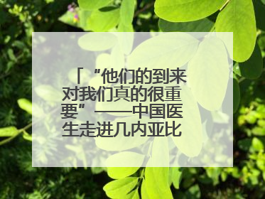 “他们的到来对我们真的很重要”——中国医生走进几内亚比绍校园义诊