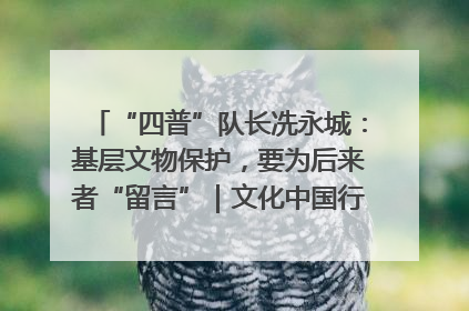 “四普”队长冼永城：基层文物保护，要为后来者“留言”｜文化中国行·我在广东找文物