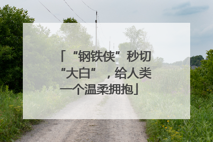 “钢铁侠”秒切“大白”，给人类一个温柔拥抱