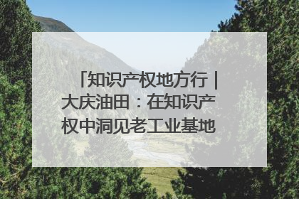 知识产权地方行｜大庆油田：在知识产权中洞见老工业基地的 “创新密码”
