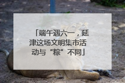 端午遇六一，延津这场文明集市活动与“粽”不同