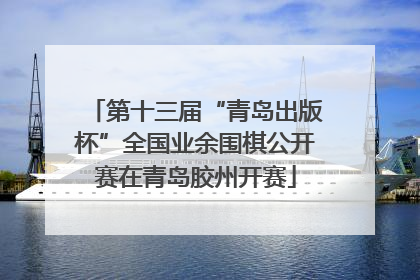 第十三届“青岛出版杯”全国业余围棋公开赛在青岛胶州开赛