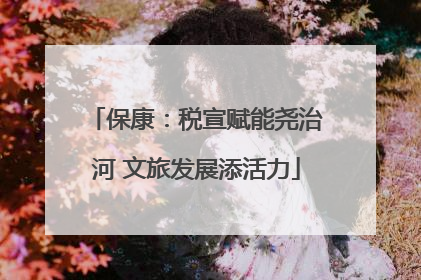 保康：税宣赋能尧治河 文旅发展添活力