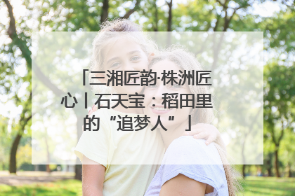 三湘匠韵·株洲匠心丨石天宝：稻田里的“追梦人”