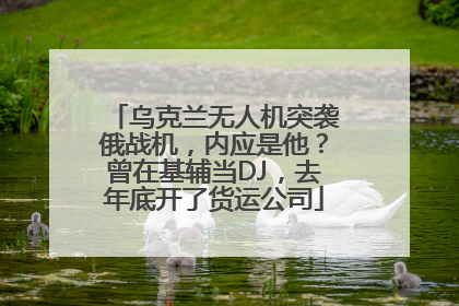 乌克兰无人机突袭俄战机,内应是他?曾在基辅当DJ,去年底开了货运公司