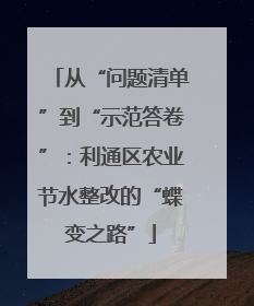 从“问题清单”到“示范答卷”：利通区农业节水整改的“蝶变之路”