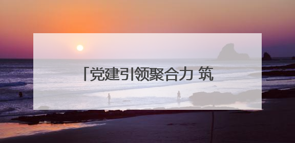 党建引领聚合力 筑牢安全“防火墙”
