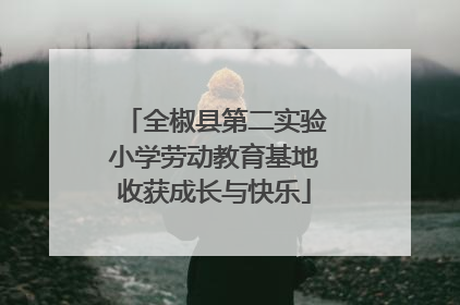 全椒县第二实验小学劳动教育基地收获成长与快乐