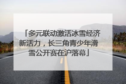 多元联动激活冰雪经济新活力，长三角青少年滑雪公开赛在沪落幕