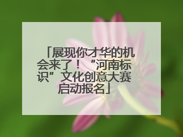 展现你才华的机会来了！“河南标识”文化创意大赛启动报名