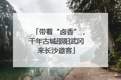 带着“卤香”，千年古城邵阳武冈来长沙邀客