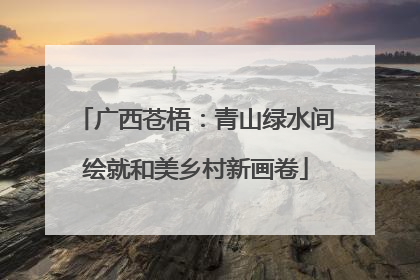 广西苍梧：青山绿水间绘就和美乡村新画卷