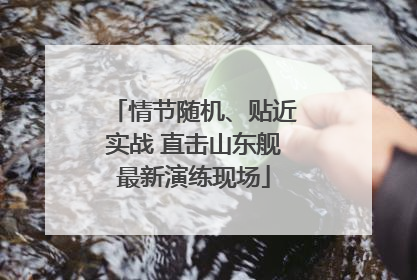 情节随机、贴近实战 直击山东舰最新演练现场