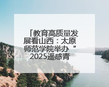 教育高质量发展看山西：太原师范学院举办“2025遥感青年科学家沙龙”学术研讨会