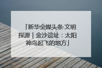 新华全媒头条·文明探源｜金沙遗址：太阳神鸟起飞的地方