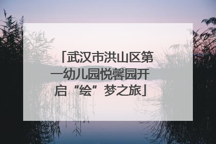 武汉市洪山区第一幼儿园悦馨园开启“绘”梦之旅
