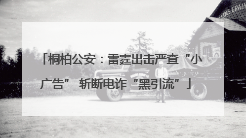 桐柏公安：雷霆出击严查“小广告” 斩断电诈“黑引流”