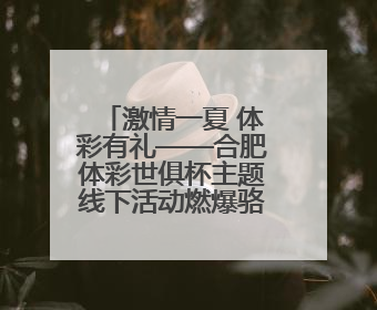 激情一夏 体彩有礼——合肥体彩世俱杯主题线下活动燃爆骆岗啤酒龙虾嘉年华