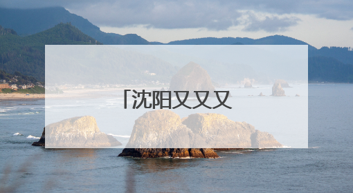 沈阳又又又上央视了！