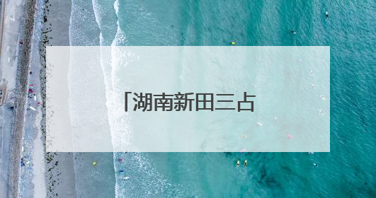 湖南新田三占塘村金银花产业兴旺促振兴