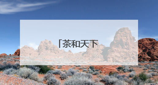 茶和天下 共享非遗