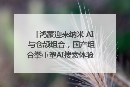 鸿蒙迎来纳米 AI 与仓颉组合，国产组合拳重塑AI搜索体验｜新经济观察