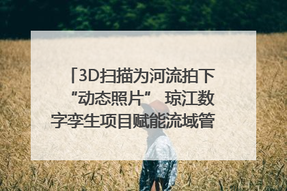 3D扫描为河流拍下“动态照片” 琼江数字孪生项目赋能流域管理｜新闻发布最前线